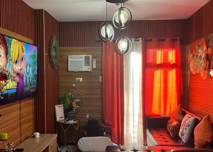 Apartment Modern 1br In Pasay With Balcony View Free Swimming Pool Near Naia Airport, Picc, Ccp, Moa *