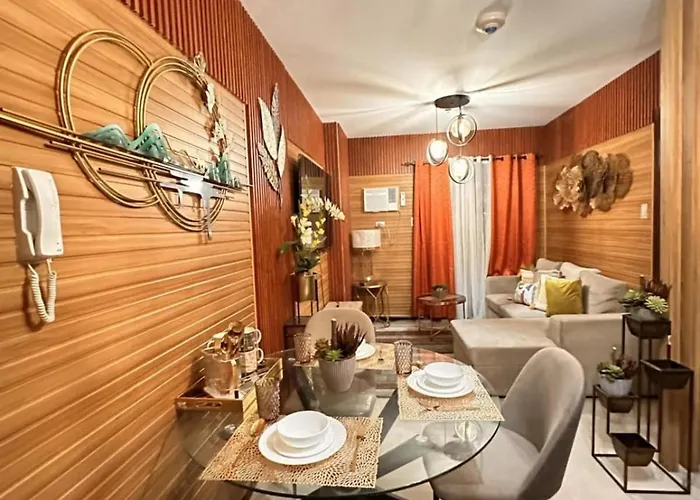 Modern 1br In Pasay With Balcony View Free Swimming Pool Near Naia Airport, Picc, Ccp, Moa Apartment *
