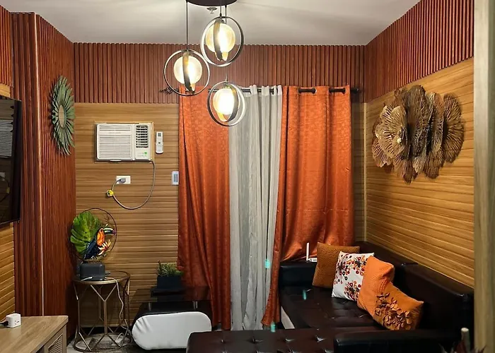 Modern 1br In Pasay With Balcony View Free Swimming Pool Near Naia Airport, Picc, Ccp, Moa Apartment