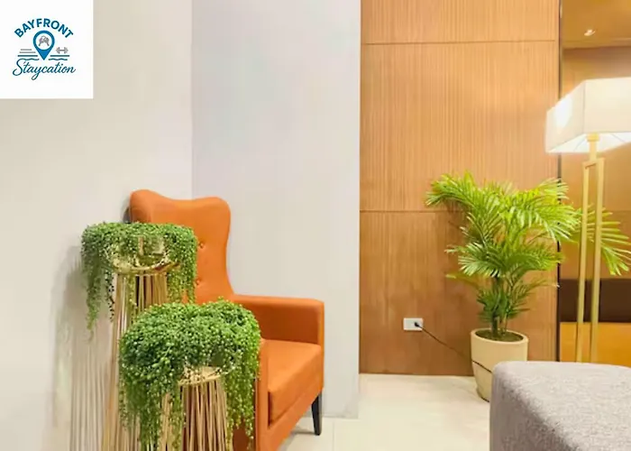 Modern 1br In Pasay With Balcony View Free Swimming Pool Near Naia Airport, Picc, Ccp, Moa * Manila
