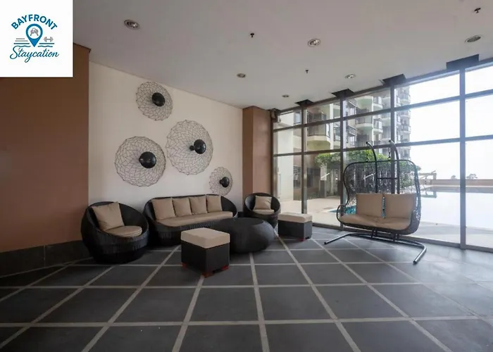 Modern 1br In Pasay With Balcony View Free Swimming Pool Near Naia Airport, Picc, Ccp, Moa *
