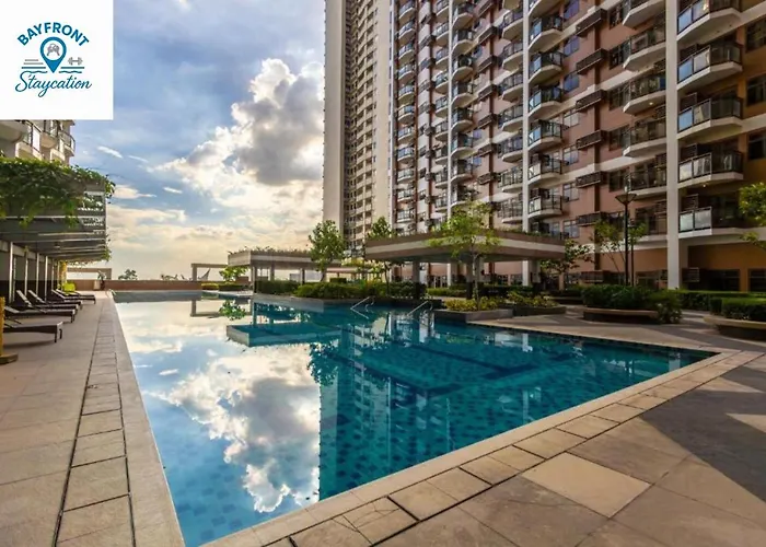 Modern 1br In Pasay With Balcony View Free Swimming Pool Near Naia Airport, Picc, Ccp, Moa *